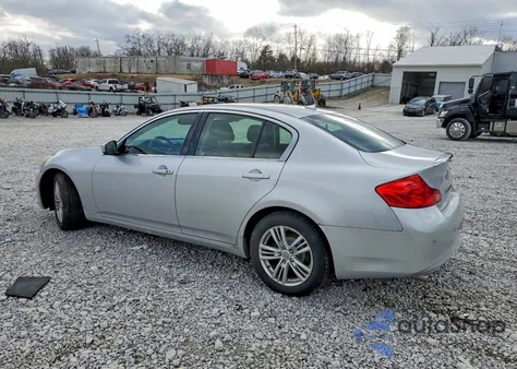 2010 Infiniti G37 из США, поврежденный, VIN JN1CV6AR4AM460077